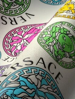 Versace Tapete Medusa Bunt -Tapetengeschäft Medusa A 410973 2880x1440