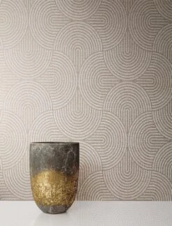 Tapete Mignon Grauweiss