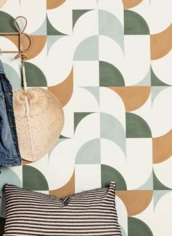 Tapete Moro Olivgrün