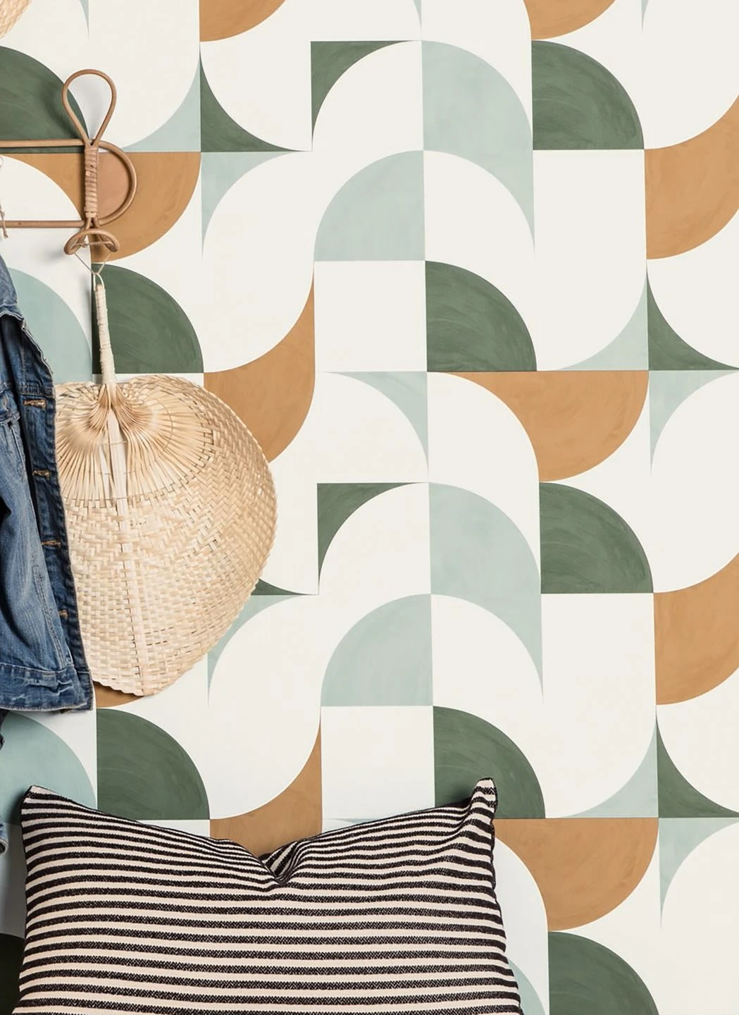 Tapete Moro Olivgrün 1 Tapete Moro Olivgrün