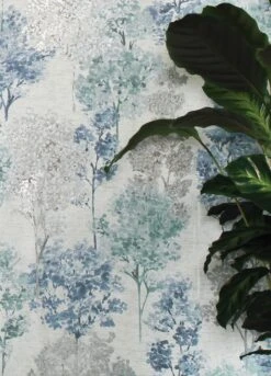 Tapete Namika Taubenblau