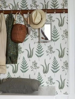 Tapete Natali Dunkelgrün -Tapetengeschäft Natali B 106491 2880x1440