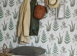 Tapete Natali Dunkelgrün -Tapetengeschäft Natali C 106491 2880x1440