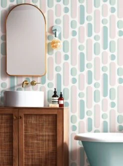 Tapete Neon Neons Pastellrosa -Tapetengeschäft Neon Neons B 431872 2880x1440