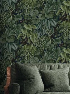 Tapete Nerissa Grüntöne