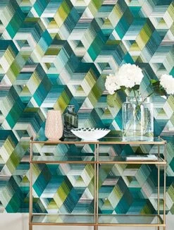 Tapete Nikita Minttürkis -Tapetengeschäft Nikita C 462513 2880x1440