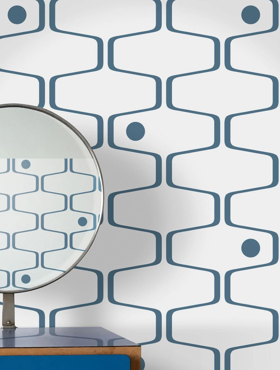 Tapete Nirvanus Dunkelblau 1 Tapete Nirvanus Dunkelblau