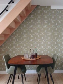 Tapete Nirvanus Hellolivgrün 7 Tapete Nirvanus Hellolivgrün -Tapetengeschäft Nirvanus K 835241 2880x1440