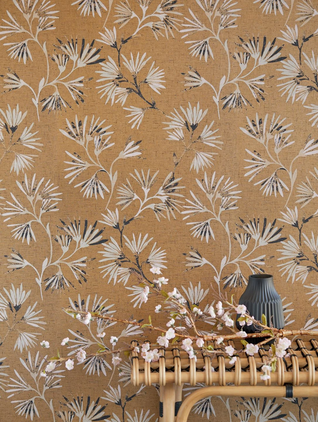 Tapete Oana Braunbeige Schimmer 4 Tapete Oana Braunbeige Schimmer – Bild 4