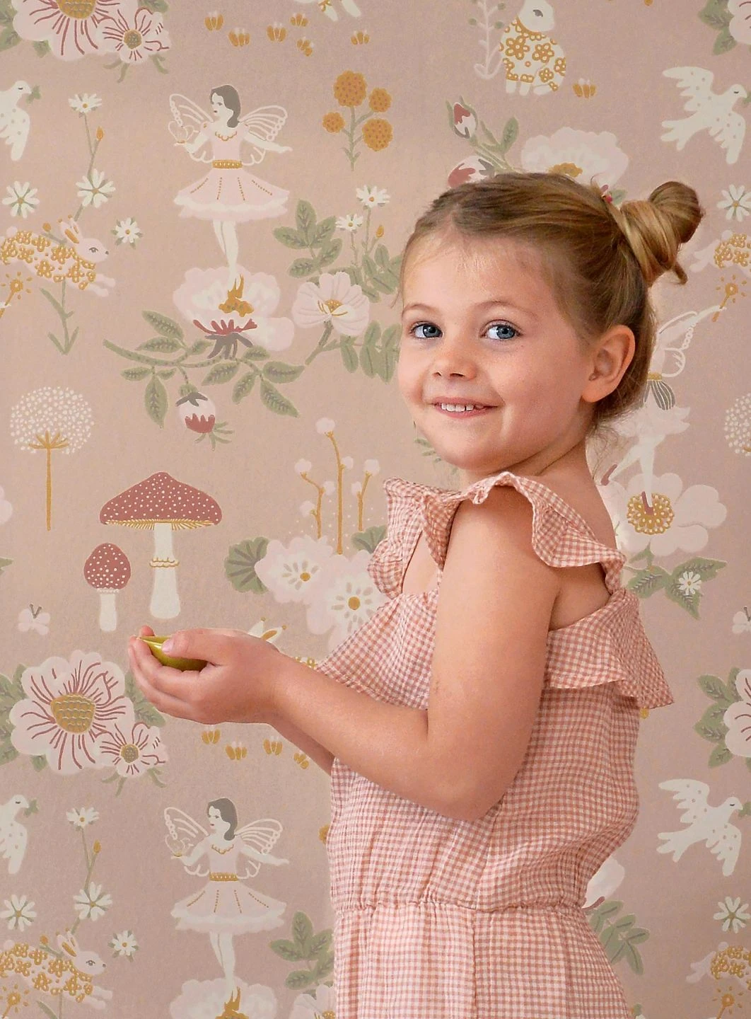 Tapete Old Garden Rosenholz 1 Tapete Old Garden Rosenholz