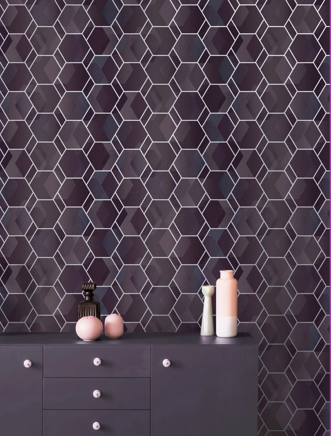 Tapete Opalino Pastellviolett 4 Tapete Opalino Pastellviolett – Bild 4