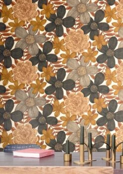 Tapete Othilia Olivbraun 5 Tapete Othilia Olivbraun -Tapetengeschäft Othilia B 625853 2880x1440