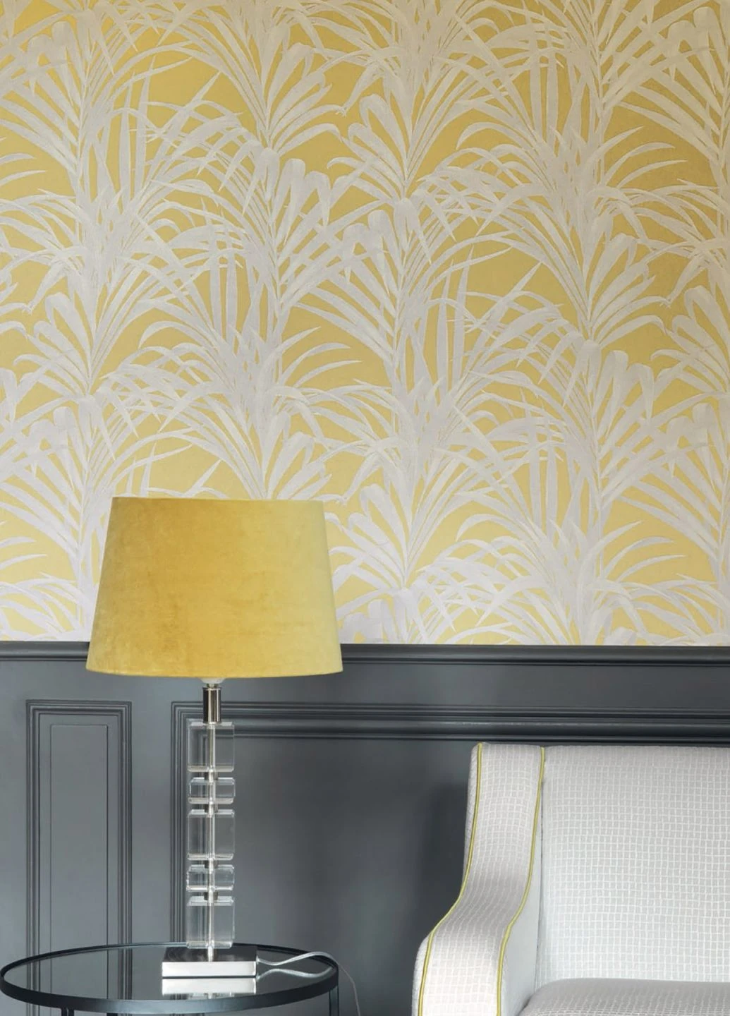 Tapete Palmetto Sandgelb 4 Tapete Palmetto Sandgelb - Image 4