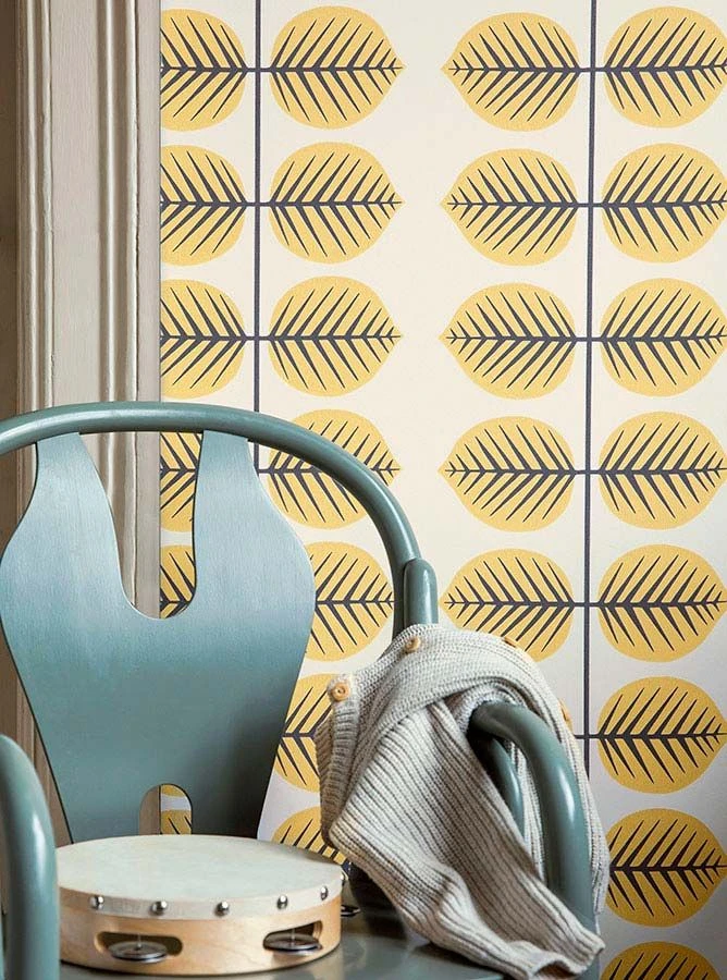 Tapete Panella Hellgelb 1 Tapete Panella Hellgelb