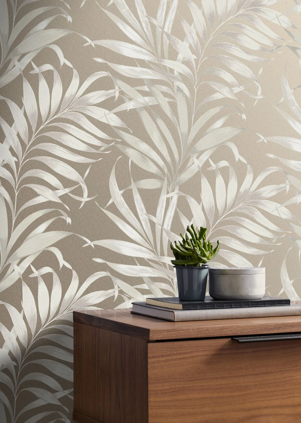 Tapete Paradiso Grauweiss 3 Tapete Paradiso Grauweiss - Image 3