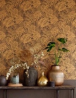 Tapete Persephone Perlgold -Tapetengeschäft Persephone A 821518 2880x1440