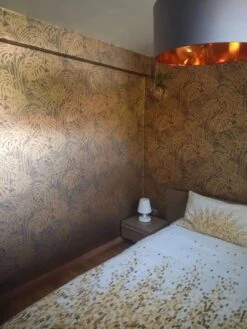 Tapete Persephone Perlgold -Tapetengeschäft Persephone K 821518 2880x1440