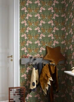 Tapete Pihla Kieferngrün -Tapetengeschäft Pihla C 485331 2880x1440