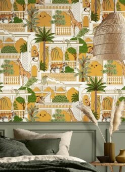 Tapete Plantasia Hellbraunbeige 7 Tapete Plantasia Hellbraunbeige -Tapetengeschäft Plantasia B 431812 2880x1440