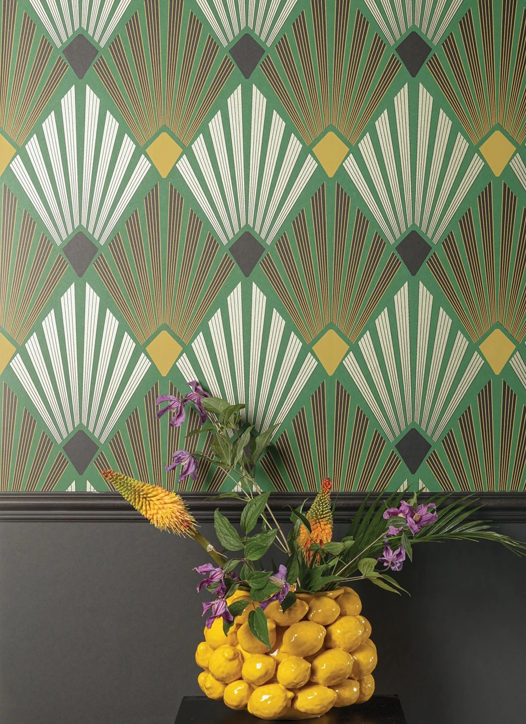 Tapete Pontinius Grün 1 Tapete Pontinius Grün