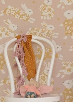 Tapete Rabbit Party Beige 7 Tapete Rabbit Party Beige -Tapetengeschäft Rabbit Party D 389392 2880x1440