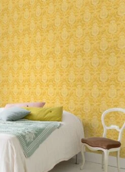 Tapete Rabia Hellgelb -Tapetengeschäft Rabia B 251009 2880x1440