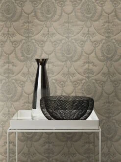 Tapete Rabia Hellbraungrau