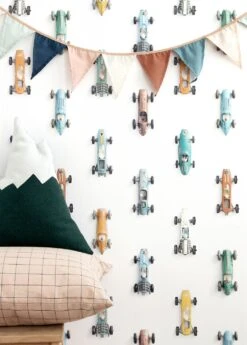 Tapete Race Car 02 Weiss -Tapetengeschäft Race Car 02 B 310212 2880x1440