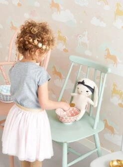 Tapete Rainbow Treasures Zartrosa -Tapetengeschäft Rainbow treasures C 389303 2880x1440