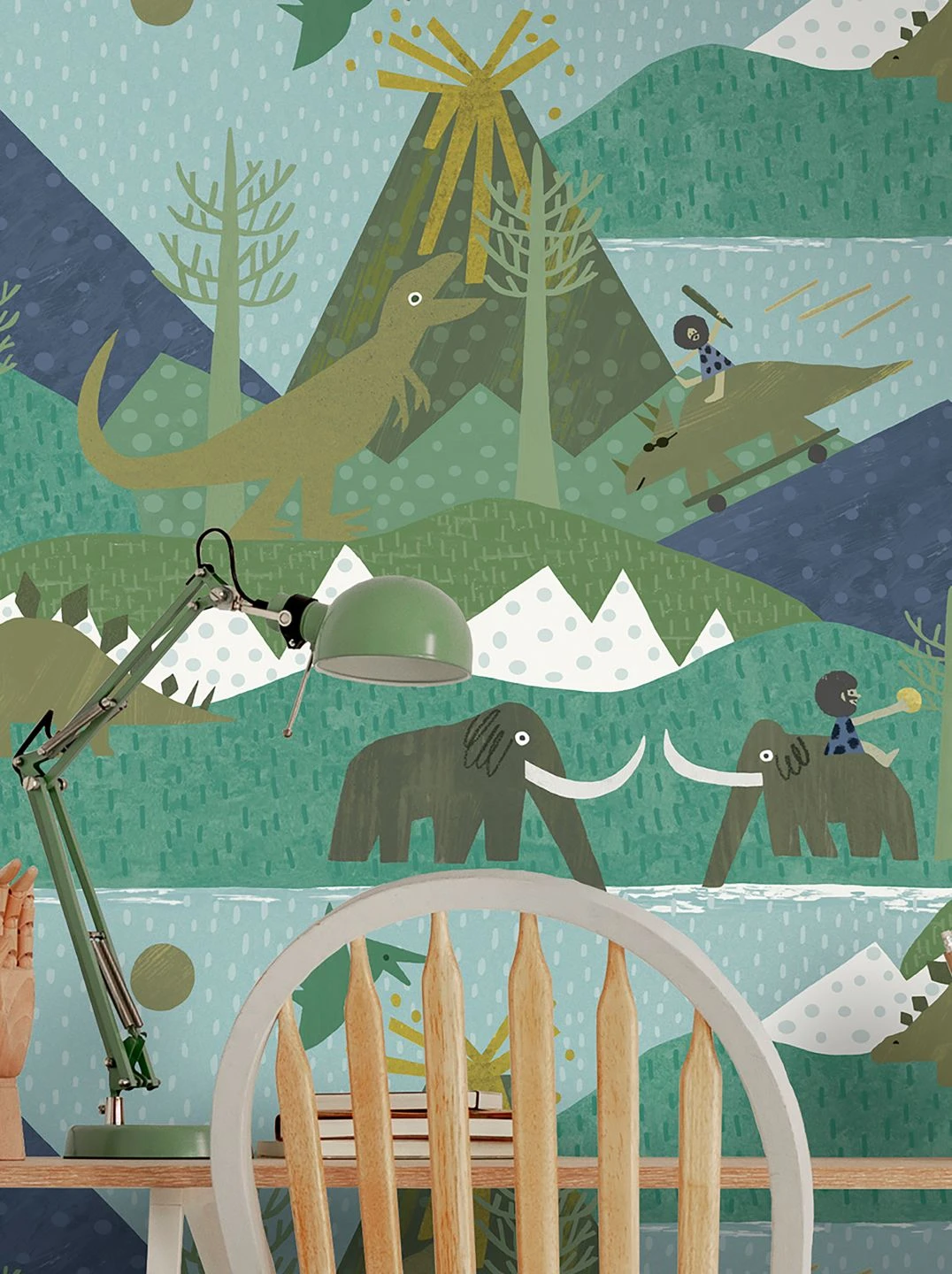 Tapete Rex Pastelltürkis 1 Tapete Rex Pastelltürkis