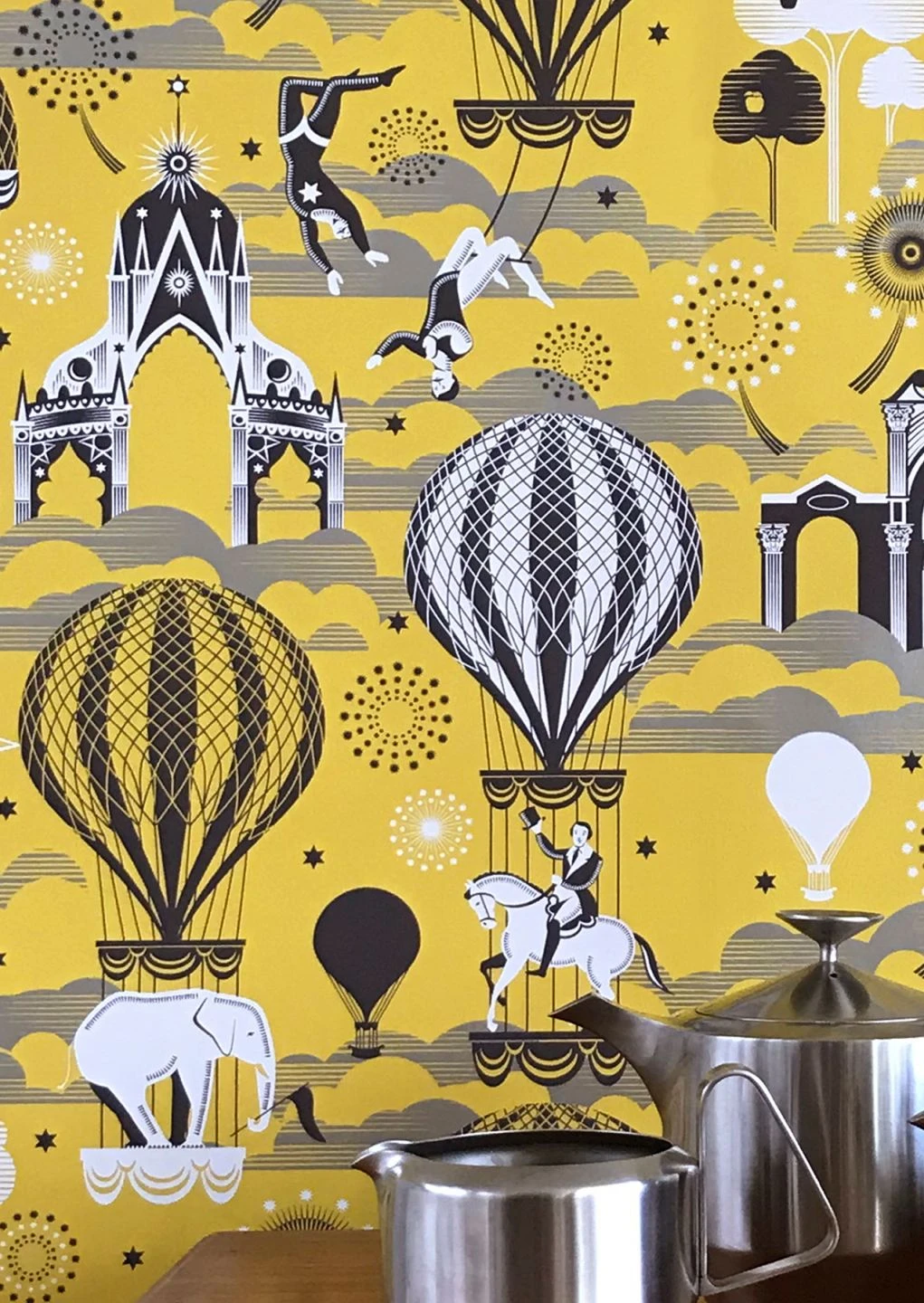 Tapete Rosi Gelb 1 Tapete Rosi Gelb