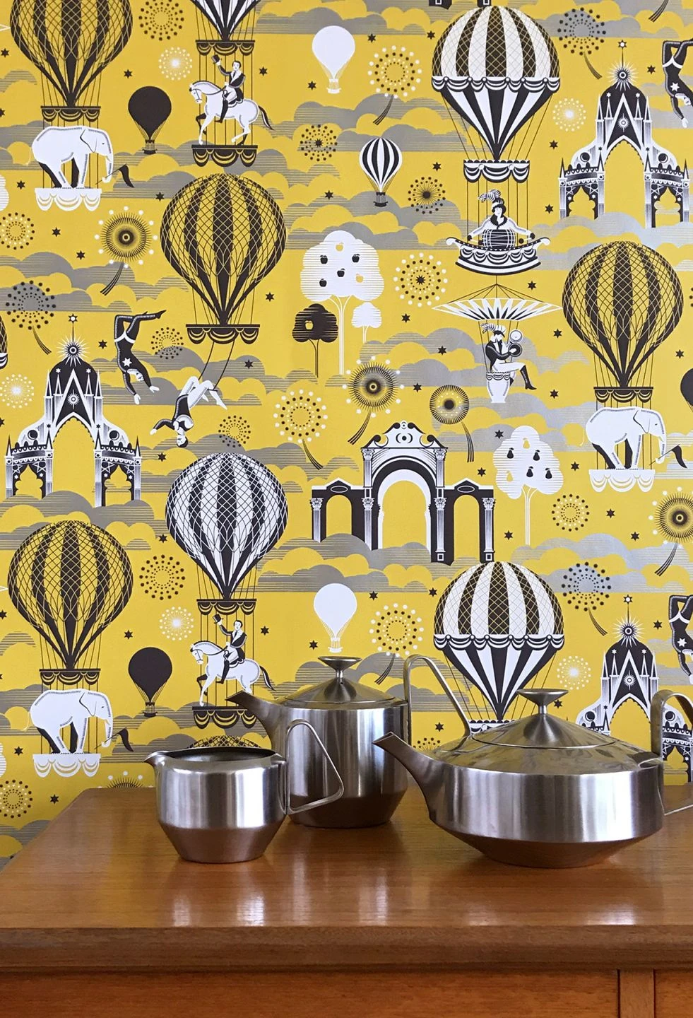 Tapete Rosi Gelb 4 Tapete Rosi Gelb – Bild 4