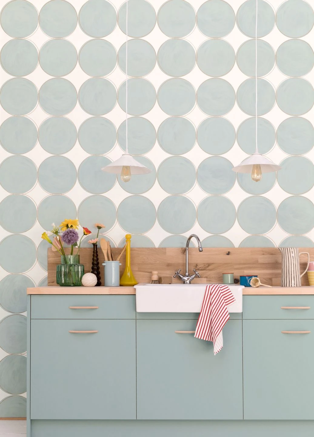 Tapete Rowan Minttürkis 4 Tapete Rowan Minttürkis - Image 4