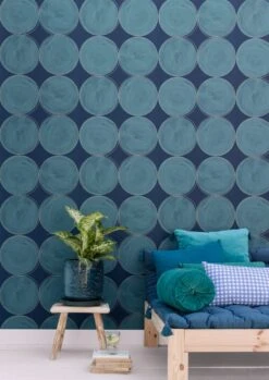 Tapete Rowan Türkisblau 9 Tapete Rowan Türkisblau -Tapetengeschäft Rowan C 864572 2880x1440