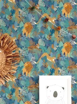 Tapete Saba Blau -Tapetengeschäft Saba A 104591 2880x1440