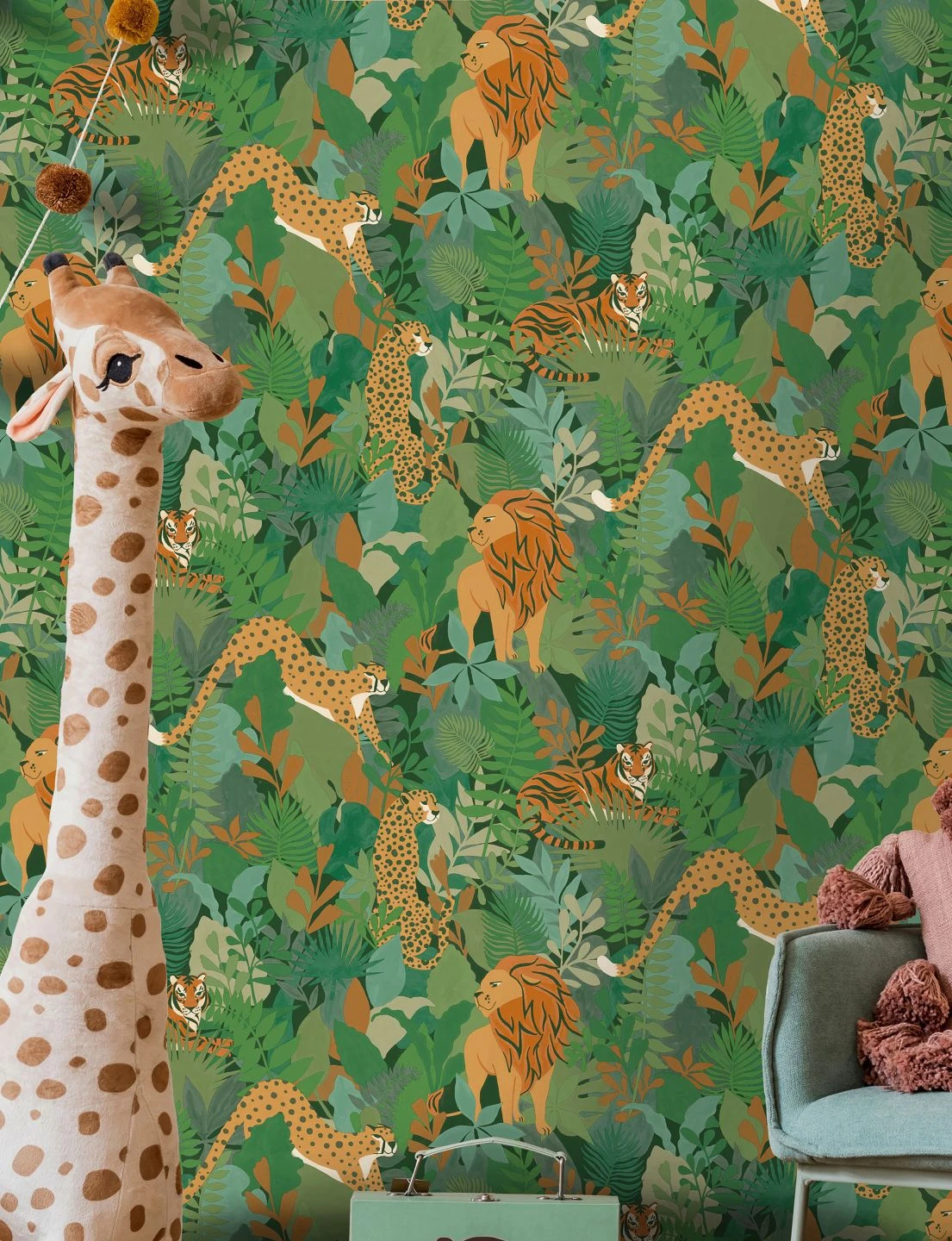 Tapete Saba Grün 3 Tapete Saba Grün - Image 3