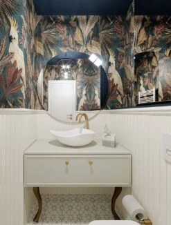 Tapete Sahra Blaugrün -Tapetengeschäft Sahra T 451473 2880x1440