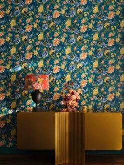 Tapete Savana Blautöne 7 Tapete Savana Blautöne -Tapetengeschäft Savana B 745181 2880x1440