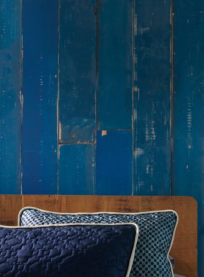 Tapete Scrapwood 36 Blau 3 Tapete Scrapwood 36 Blau – Bild 3