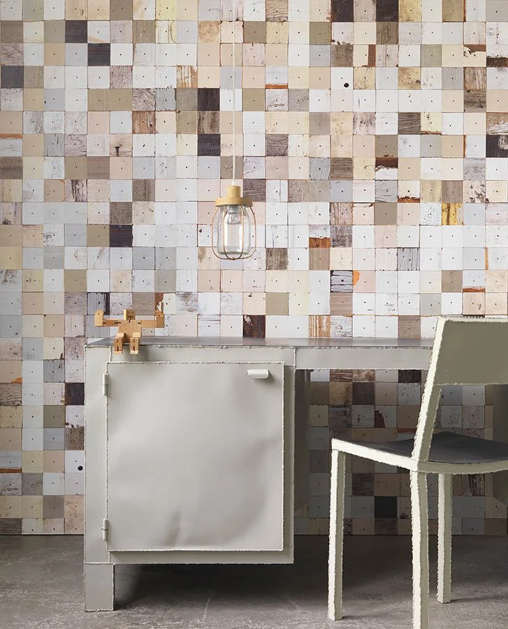 Tapete Scrapwood 16 Hellbeige 1 Tapete Scrapwood 16 Hellbeige