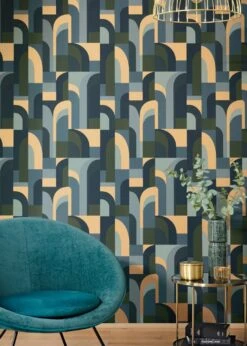 Tapete Seizo Blaugrau -Tapetengeschäft Seizo B 864371 2880x1440