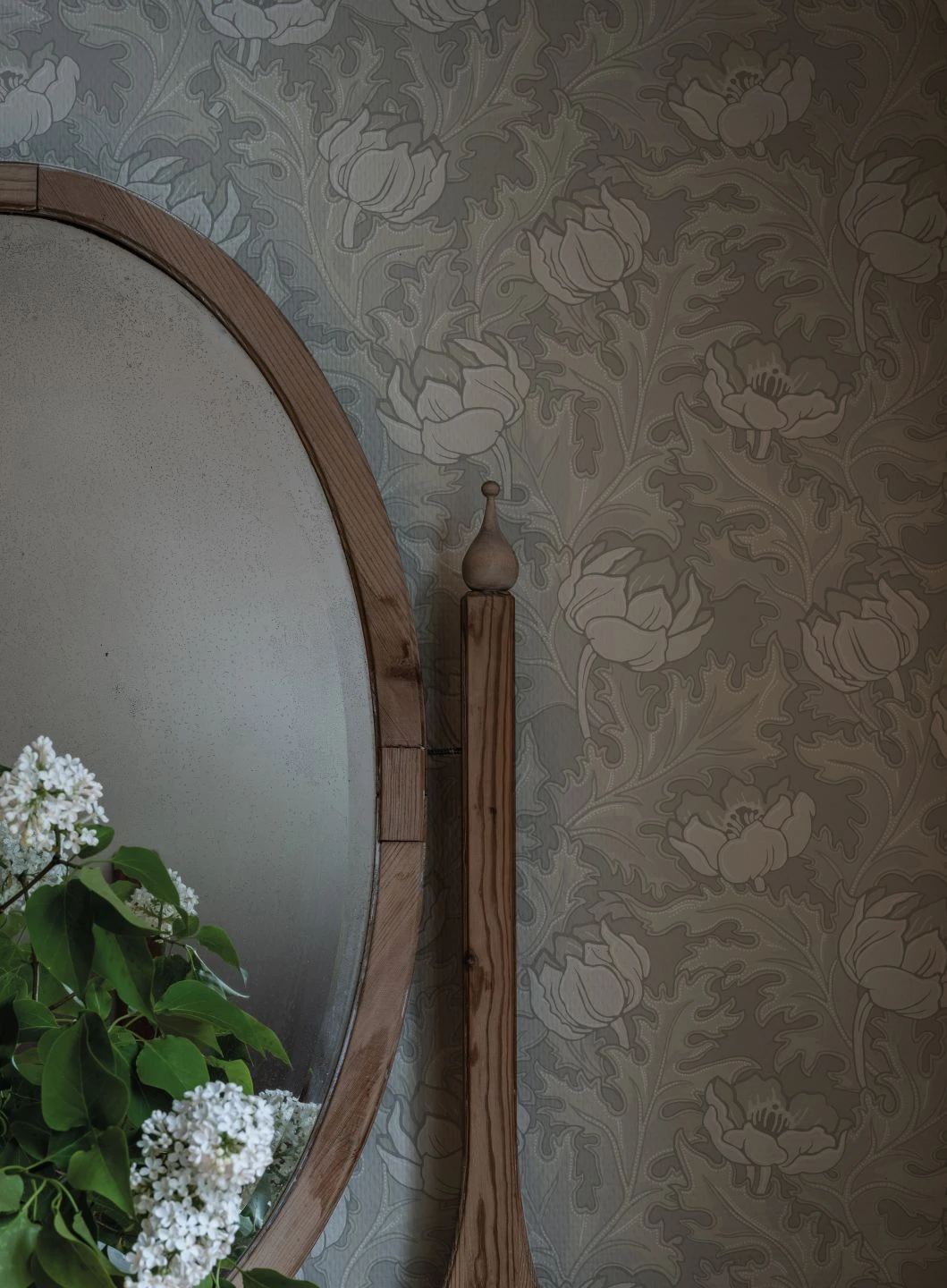 Tapete Selma Beigegrau 2 Tapete Selma Beigegrau – Bild 2