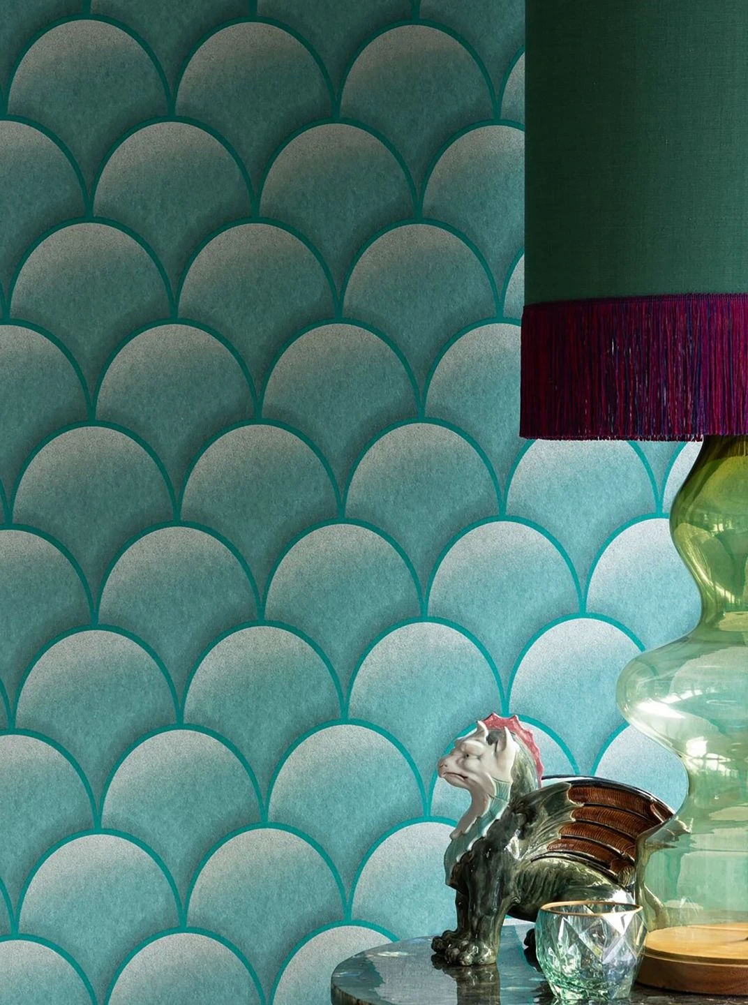 Tapete Senkai Opalgrün 1 Tapete Senkai Opalgrün