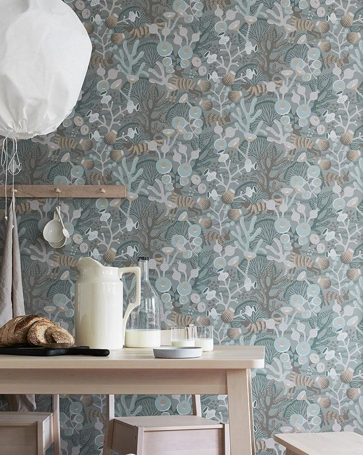 Tapete Serena Hellgrau 4 Tapete Serena Hellgrau – Bild 4