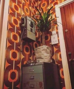 Tapete Sinon Orange 9 Tapete Sinon Orange -Tapetengeschäft Sinon 410495 2880x1440