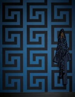 Versace Tapete Solea Blau 9 Versace Tapete Solea Blau -Tapetengeschäft Solea C 410475 2880x1440