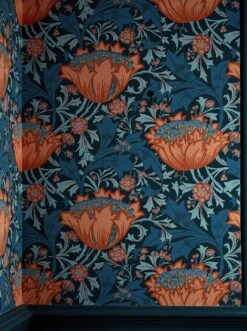 Tapete St Sabastian Blautöne