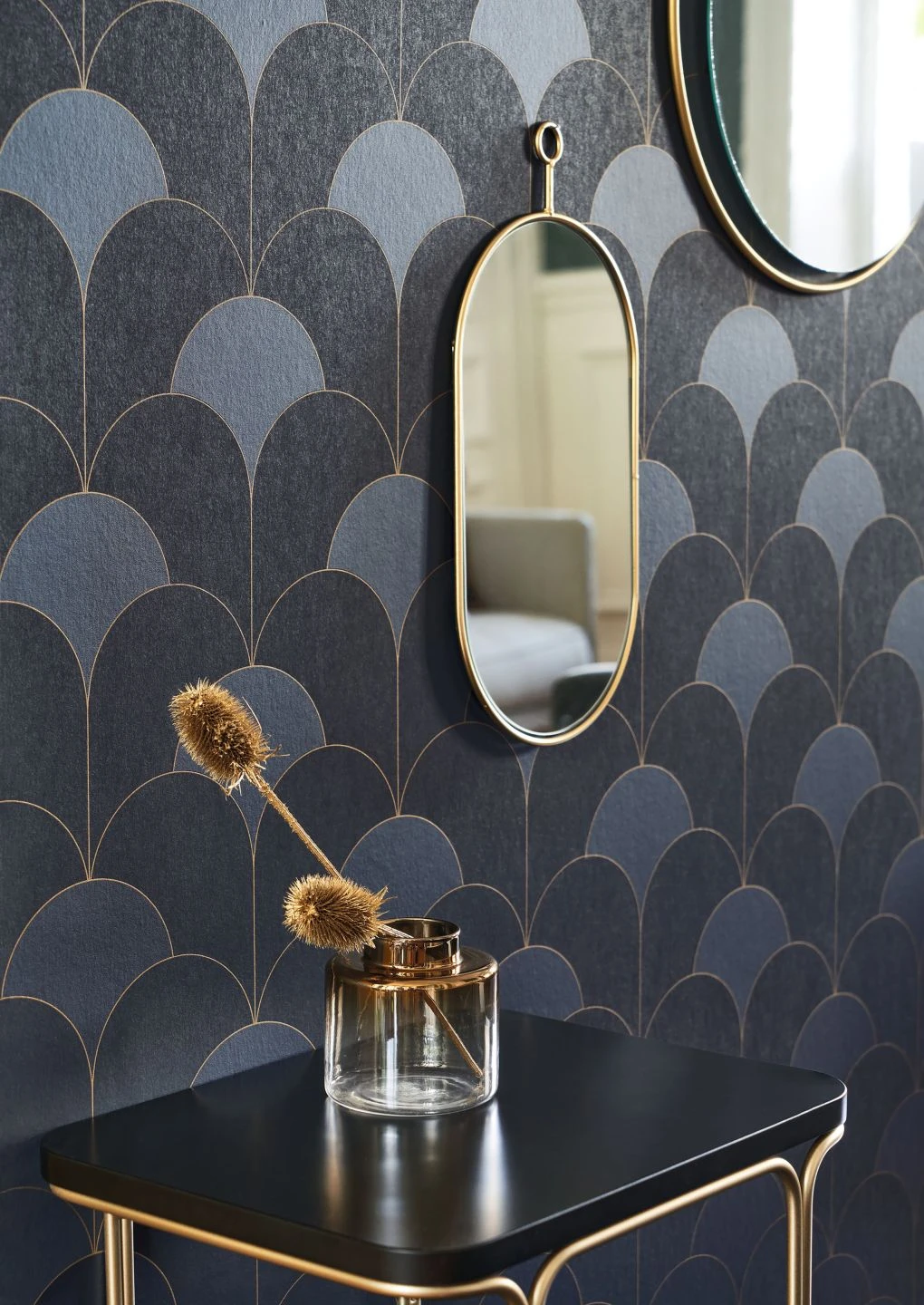 Tapete Sumba Graublau 4 Tapete Sumba Graublau - Image 4