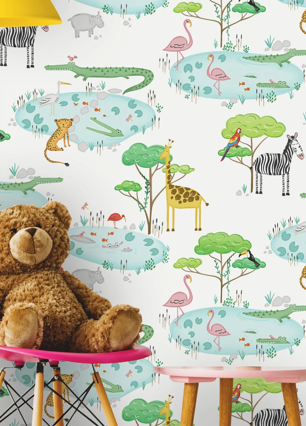 Tapete Sunny Grüntöne 1 Tapete Sunny Grüntöne