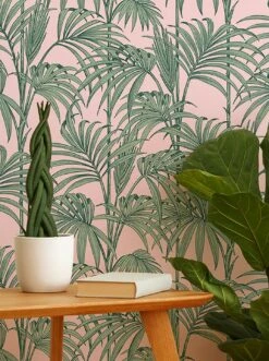 Tapete Tatanu Hellrosa Glitzer